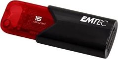 Emtec Emtec Click Easy pamięć USB 16 GB USB Typu-A 3.2 Gen 2 (3.1 Gen 2) Čierny, Červený