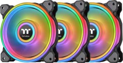 Thermaltake Riing Quad 12 RGB 3-pack + Hub čierne (CL-F088-PL12SW-A)