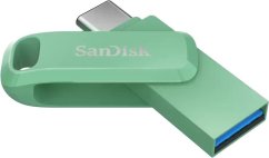 SanDisk SanDisk Flash Disk 256GB Ultra Dual Drive Go, USB-C 3.2, Zelená