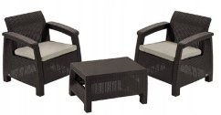 Gardena Garden furniture set Corfu Weekend brown 8711245158273