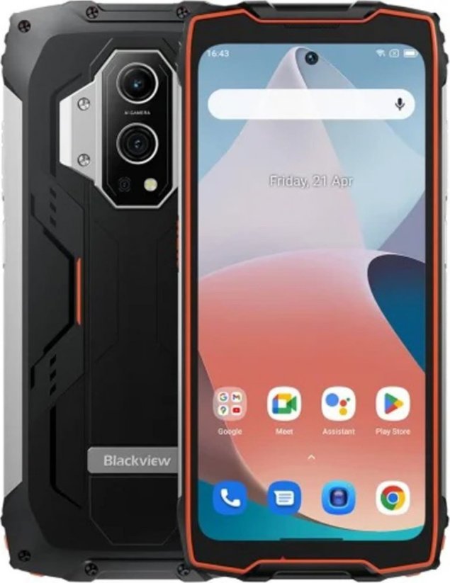 Blackview BV9300 12/256GB Čierno-oranžový  (BV9300-OE/BV)
