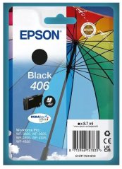 Epson 406 - 8.7 ml - Čierny - original - opakowanie blistrowe - Toner - do WorkForce Pro WF-4930 (C13T17G14010)