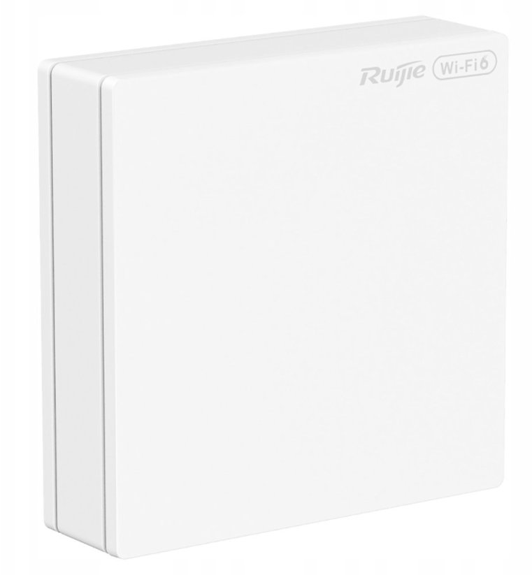 RUIJIE Reyee RG-RAP62 Wall Lite WiFi 6 AX3000 2.4/5GHz 2xGE PoE Nanástenný Biely