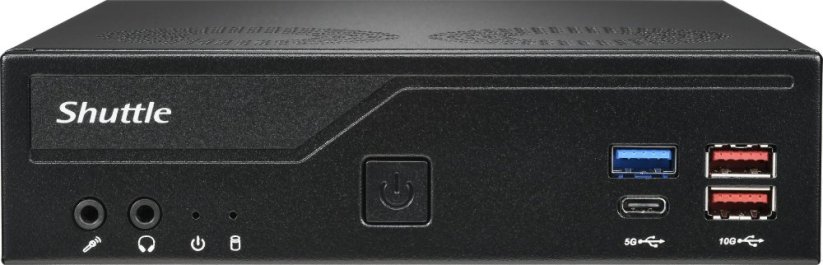 Shuttle DH770 komputer typu barebone Wielkość PC 1.35L Čierny Intel H770 LGA 1700