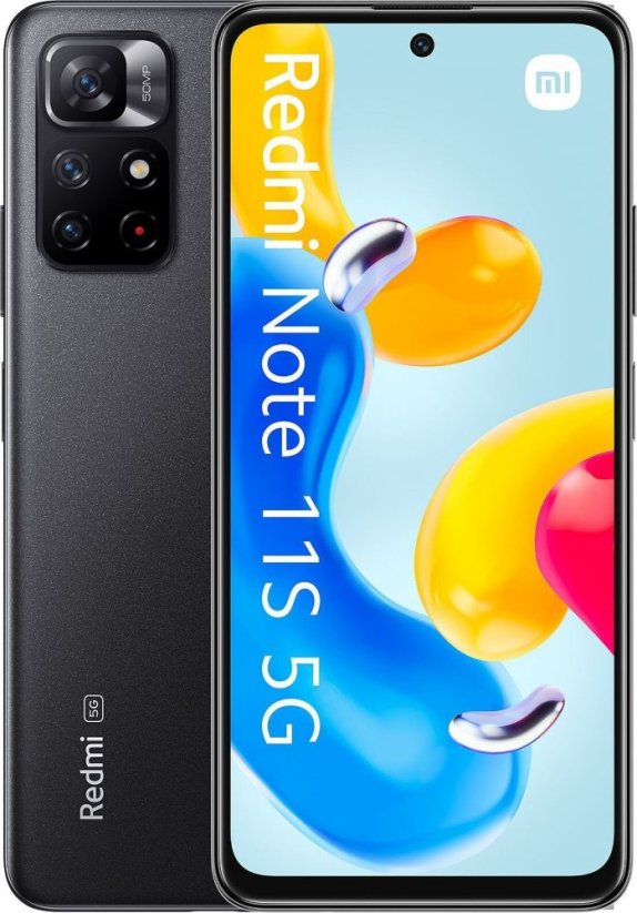 Xiaomi Redmi Note 11S 5G 6/128GB Čierny  (69341777834010)