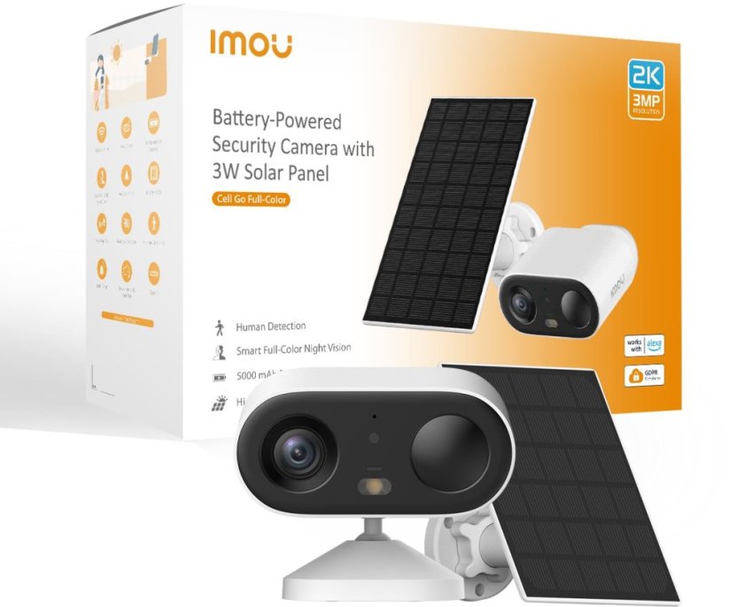 IMOU IMOU IPCam Cell Full Color Kamera +Solarpanel