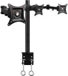Techly Biurkowy držiak Obrotowy na Trzy Monitory 13-24 Cali 30kg (ICA-LCD 482-T)