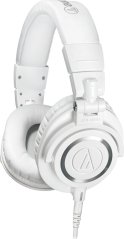 Audio Technica Audio Technica Ausinės ATH-M50XWH su laidu, Ant ausų uždedamos, 3.5 mm, Baltas