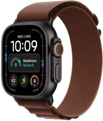 Apple Watch Ultra 4 GPS + Cellular 49mm Black Titanium / Alpine Loop L Burgundowy (MJC24ET/A)