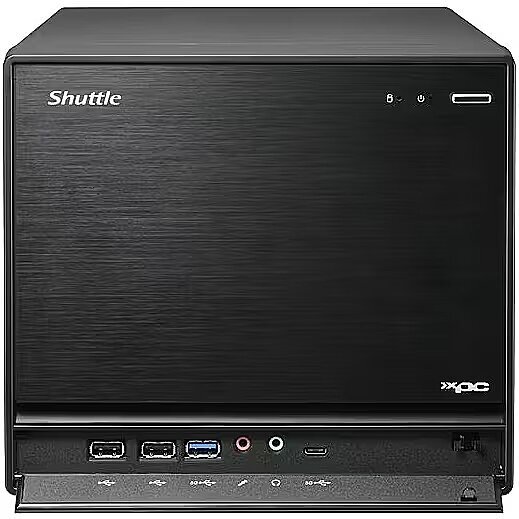 Shuttle XPC cube SB860R8 komputer typu barebone Sześcian Čierny Intel B860 LGA 1851 (Socket V1)