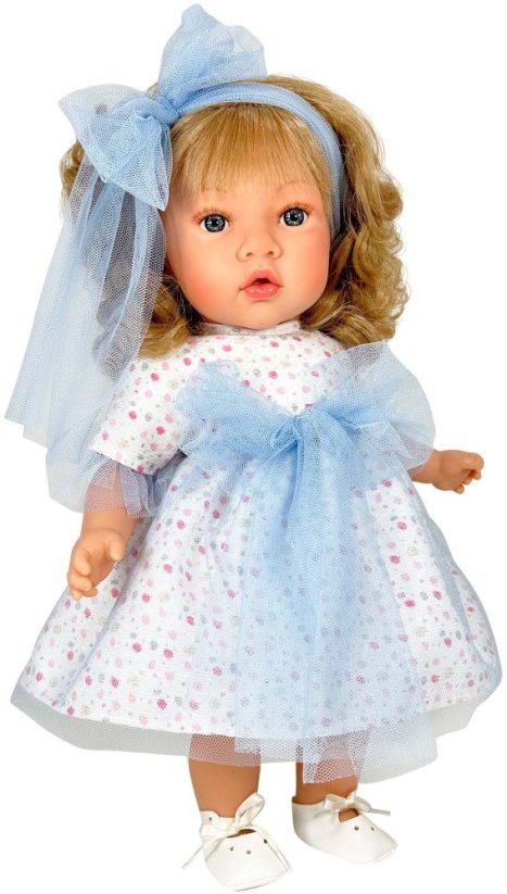 Nines *****NINES Bábika Susette 45cm sukienka nieb 45029