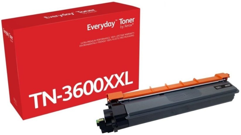 Xerox Everyday Čierny kompatybilny Box kartridż tonerowy (Alternatywa Pre: Brother TN-3600XXL) program zwrotu Pre Brother DCP-L5510, HL-L5210, HL-L6210, HL-L6410, MFC-L5710, MFC-L6710, MFC-L6910