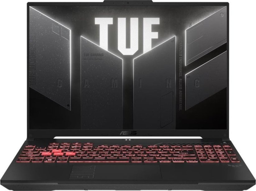 Asus Nešiojamas kompiuteris|ASUS|TUF|Gaming A16|FA607PV-QT006W|CPU Ryzen 9|7845HX|3000 MHz|16"|2560x1600|RAM 16GB|DDR5|5200 MHz|SSD 1TB|GeForce RTX 4060|8GB|ENG|Windows 11 Home|Pilkas|2.2kg|90NR0IX4-M00080