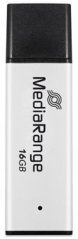 MediaRange MediaRange MR1899 pamięć USB 16 GB USB Typu-A 3.2 Gen 1 (3.1 Gen 1) Čierny, strieborný