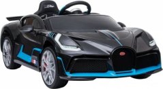 Lean Sport Auto na akumulátor Bugatti Divo Čierny Lakierowany