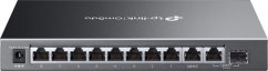 TP-Link TP-Link Omada ES210GMP łącza sieciowe Zarządzany Gigabit Ethernet (10/100/1000) Obsługa PoE Čierny