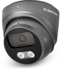 EVERMAX Kopułkowa Grafitová 5Mpx IR 40m AI IP67 mikrofon (EVX-IP5D01-IRW-Ai-G)