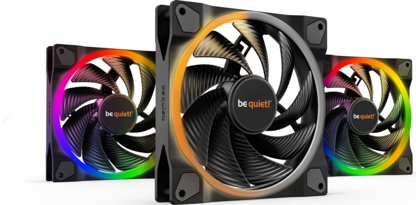 be quiet! Light Wings 140mm PWM high-speed 3-pack (BL079)