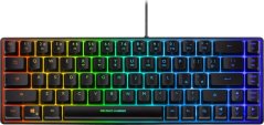 Deltaco Klavitūra DELTACO GAMING, US layout, Mini RGB membraninė, pusiau permatoma, juoda / 4222268 / GAM-158-US