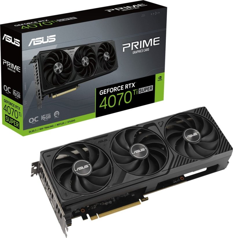 Asus Prime GeForce RTX 4070 Ti SUPER OC 16GB GDDR6X (PRIME-RTX4070TIS-O16G-GAMING)