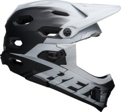 BELL SUPER DH M(55-59 cm), Matte Black White