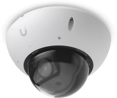 Ubiquiti UBIQUITI UVC-G6-Pro-Dome-W All-weather vandal-proof 4K PoE+ camera with a Multi-TOPS AI engine, 2.36x optical zoom, and a large 1/1.2" CMOS sensor for exceptional low-light clarity and long-range IR night vision