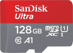 SanDisk Ultra MicroSDXC 128 GB Class 10 UHS-I/U1 A1 (SDSQUAB-128G-GN6MA )
