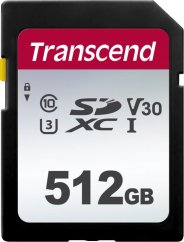 Transcend 300S SDXC 512 GB Class 10 UHS-I/U3  (TS512GSDC300S)