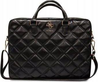 Guess Guess Quilted 4G Computer Bag - Taška na notebooka 15" / 16" (Čierny)