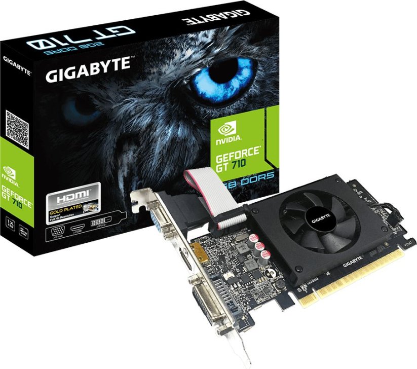 Gigabyte GeForce GT 710 2GB GDDR5 (GV-N710D5-2GIL)