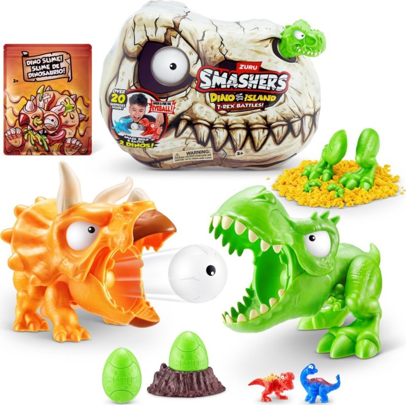 Smashers Smashers Dino Island T-Rex Battles Mini