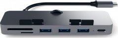 Satechi Clamp Hub Pro 1x SD 1x USB-C 1x microSD  + 3x USB-A 3.0 (ST-TCIMHM)