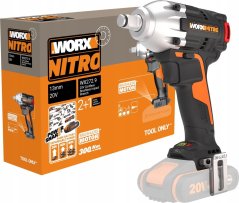 Worx Bezszczotkowy Klucz udarowy WX272.9 20V 300Nm