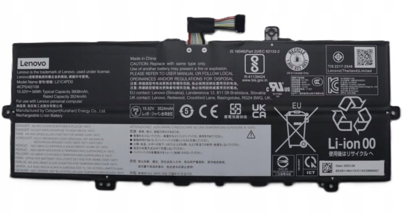 Lenovo 56Wh Notebook battery for