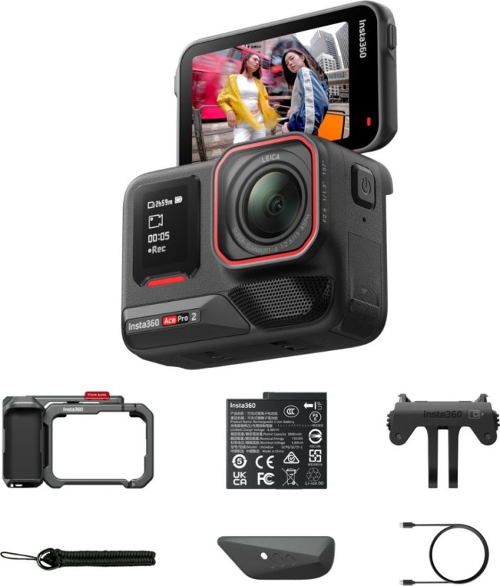 Insta360 Ace Pro 2 Single Battery Xplorer Bundle Čierna