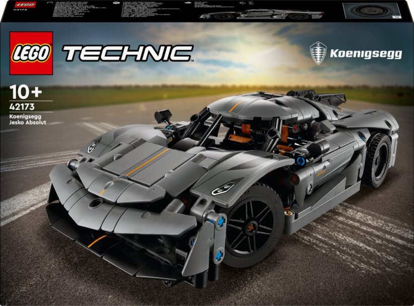 LEGO Technic Silver Koen hypercar (42173)