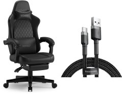 SENSE7 Devon PU czarny + kabel usb
