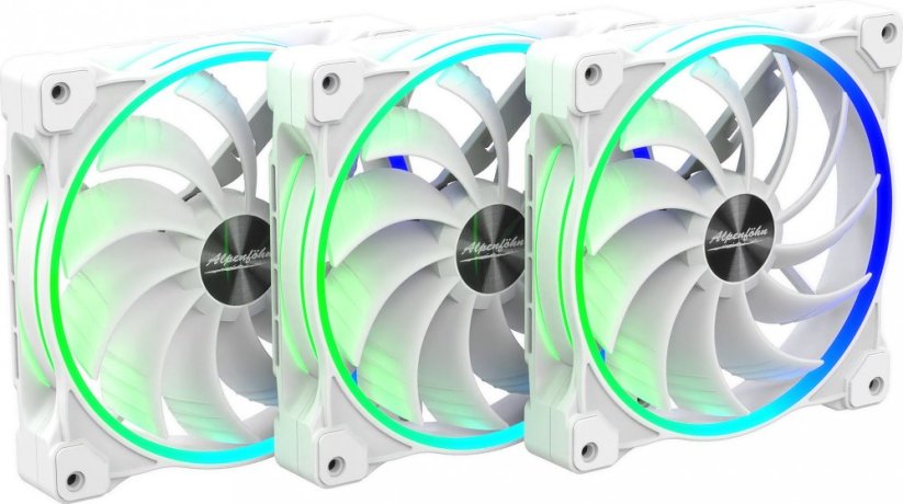 Alpenfohn Wing Boost 3 ARGB 140mm 3-pack biele (84000000171)