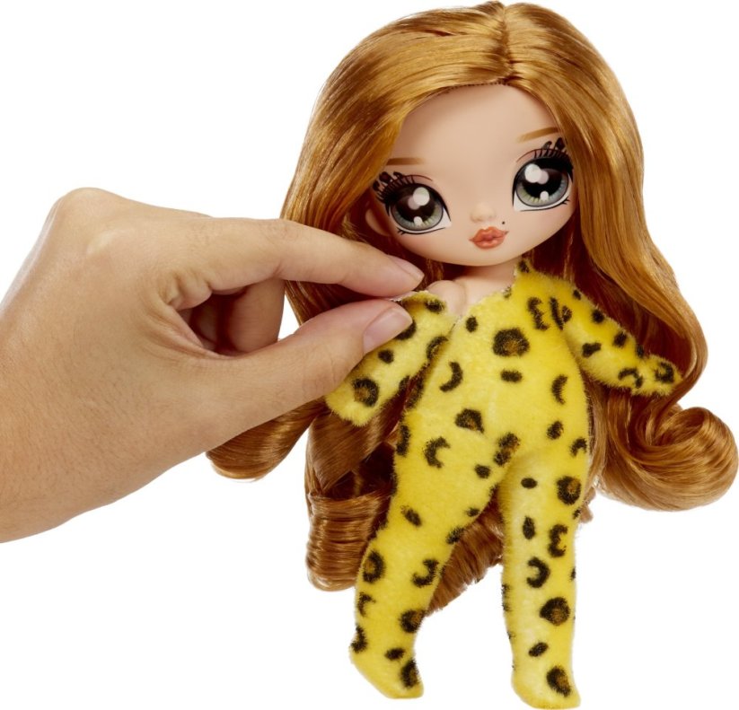 MGA Bábika Na! Na! Na! Jaguar Girl Miłe w dotyku Fuzzy Surprise