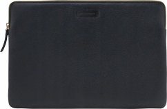 dbramante Paris - MacBook Pro/Air 13" Night Black - full grain pebbled leather sleeve