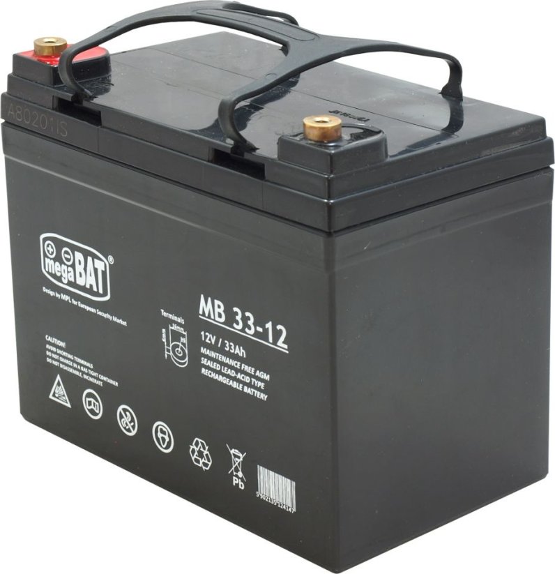 MPL Power akumulátor MB 26-12 (175/166/125mm)