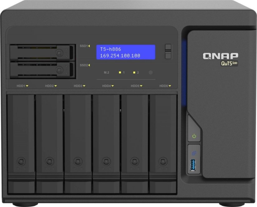 Qnap TS-h886 (TS-h886-D1602-8G)