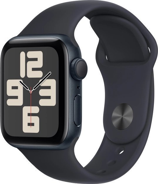 Apple Watch SE GPS + Cellular 40mm Midnight Alu Sport M/L Modrý  (MXGD3ET/A)