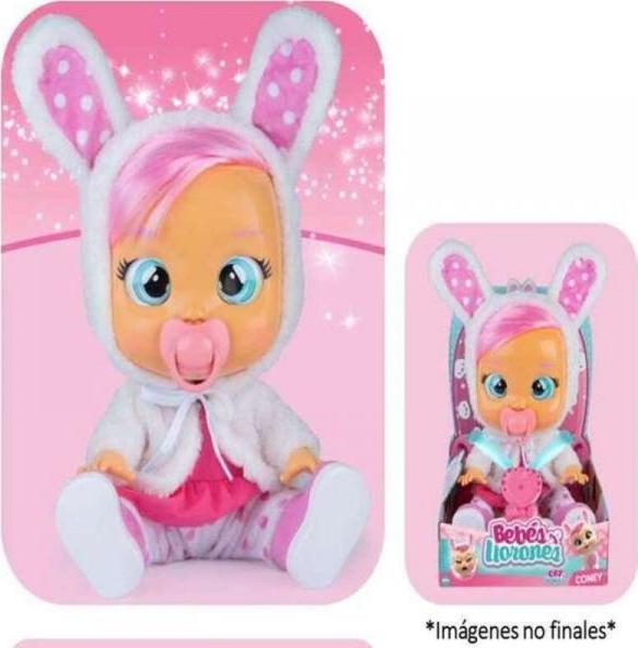 IMC Toys Bábika Bobas IMC Toys Cry Coney Odzież (30 cm)