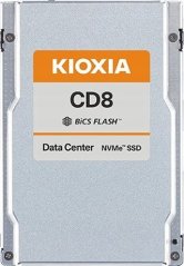 Kioxia disk SSD CD8-R 3.84TB U.2 (15mm) NVMe PCIe 4.0 KCD8XRUG3T84 (DWPD 1) SIE