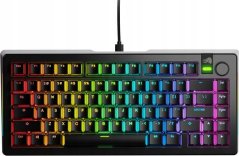 Glorious Glorious GMMK 3 Pro 75 % Custom Gaming-Tastatur - Pre-Built, ANSI (US), Fox Switches, schwarz