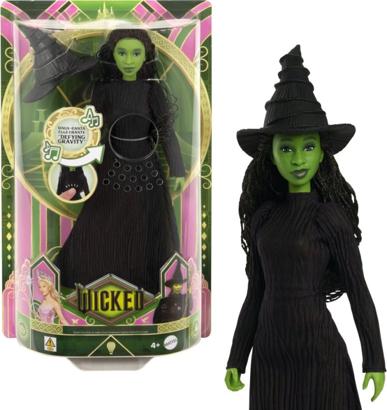 Mattel Mattel Wicked Singing Elphaba, Doll