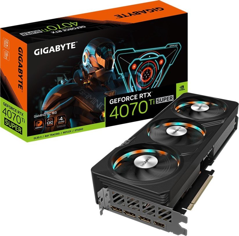 Gigabyte GeForce RTX 4070 Ti SUPER Gaming OC 16GB GDDR6X (GV-N407TSGAMING OC-16GD)