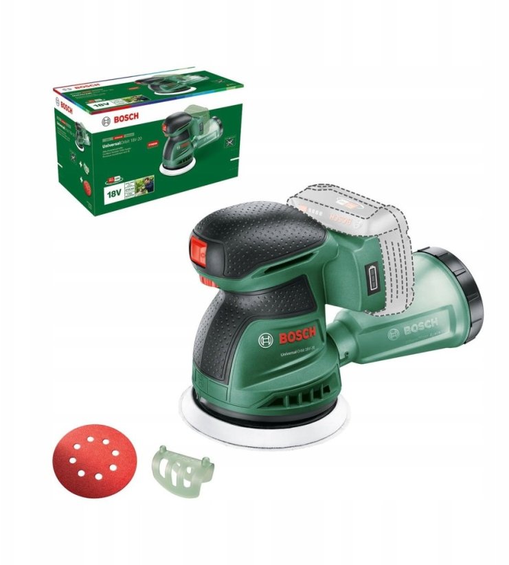 Bosch UniversalOrbit 18V-2 Szlifierka ekscentryczna