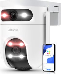 Ezviz Kamera Wi-Fi 2w1 Ezviz H9c (5MP + 5MP) 3K, Detekcja ruchu AI, Automatyczne śledzenie, Aktywna ochrona